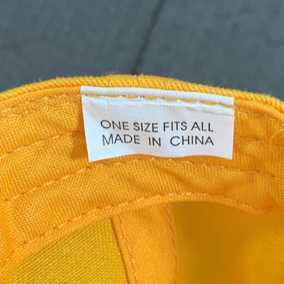 Vermeer Ft. Wayne Snapback Hat Mens OSFA Golden Yellow Baseball Cap - Picture 14 of 14